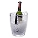 QGoods Clear Thick Acrylic Plastic Ice Bucket Wine Champagne Bowl with Handle 120 oz/ 3.75 Quart/ 0.93 Gallon/ / 3.55 Liter