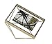 Umbra Prisma 4x4 Picture Frame for Desktop or Wall, Holds One, 4 by 4-Inch, Brass