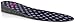 LiftKits Women's 1 Inch Shoe Lift Inserts, Black/Pink, Medium/6-12 M US,