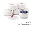 Ceramic Bowls (Set of 6 x 12oz Bowls) – Fun Design Assorted Sizes of China Bowl – Dishwasher & Microwave Safe Ceramic Bowl Set – Easy to Clean Kitchen Bowls Set - Mix Match Dishes Ceramic Houseware