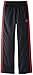adidas Big Boys' Designator Pant, Black/Scarlet, Medium