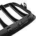 uxcell 2pcs Matte Black Front Hood Kidney Grille Grill for 07-13 BMW E70 X5 E71 X6 4D