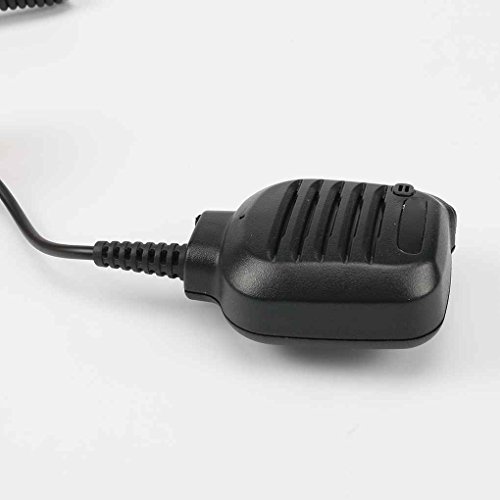 EgalBest Intercom Mic Speaker Remote Microphone for Kenwood Two Way Radio TK2402 TK3402 TK3312 TK2312 NX220 NX320 NX240 - Thumbnail 3