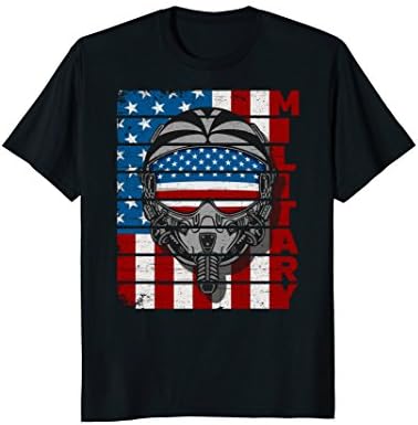 Military Shirt Pilot American Flag