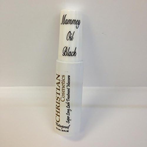 Christian Super Long Lash Mascara Waterproof Mammey Oil Black by Christian Cosmetics