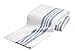 Olympus Heavy Napping Confort Blankets (White with Blue Stripe) by BH Medwear