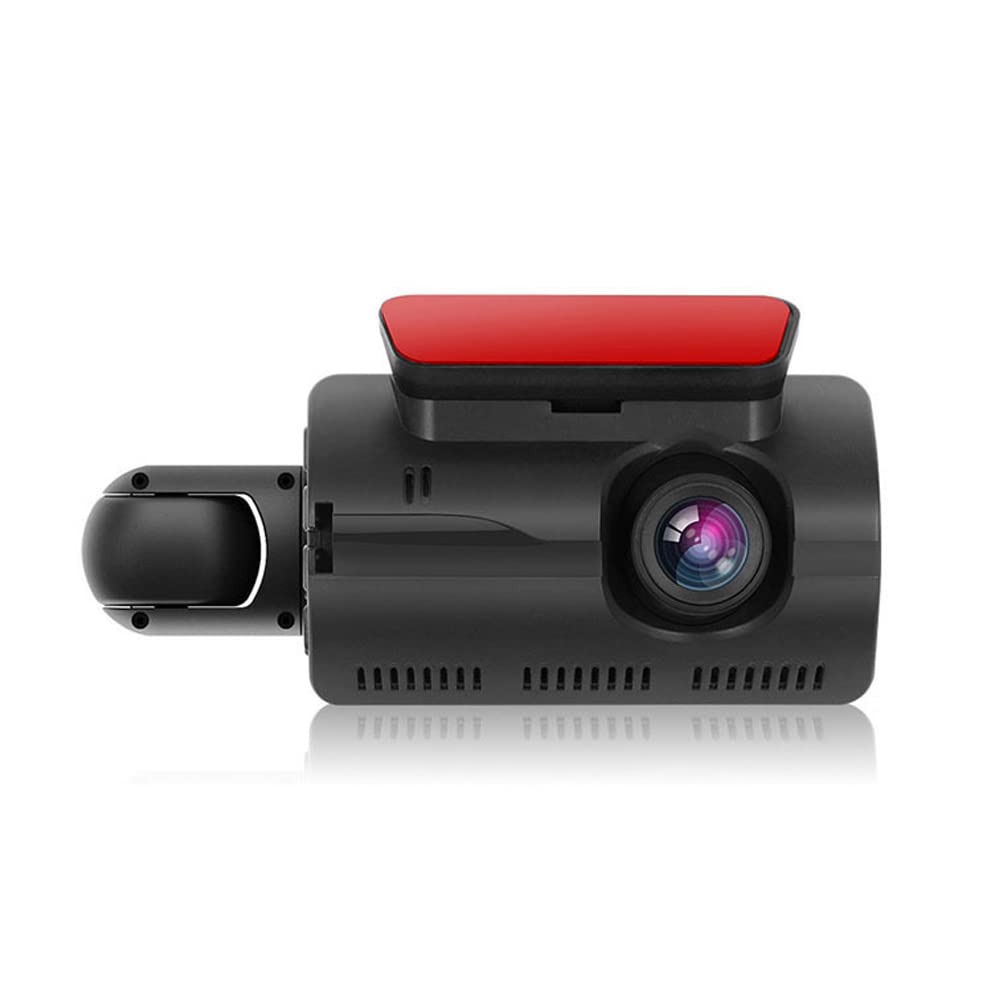 Aumotop 1296P DVR Dash Camera Front & Inside Dual Camera Car Dashcam 3 Inch IPS Screen Driving Recorder with Night Vision 170° Wide Angle G-Sensor Parking Monitor Loop Recording
