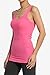 TheMogan Women's Basic Racerback Ribbed Cotton Jersey Tank Top All Season Sporty Casual Sleeveless Tee