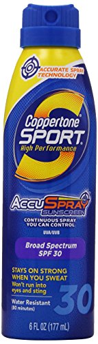 Coppertone Sport Continuous Spray SPF 30, 6 oz