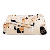The Big One Super Soft Plush Throw (Dogs)