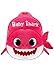 Baby Shark Backpack School Travel Toddlers Pink