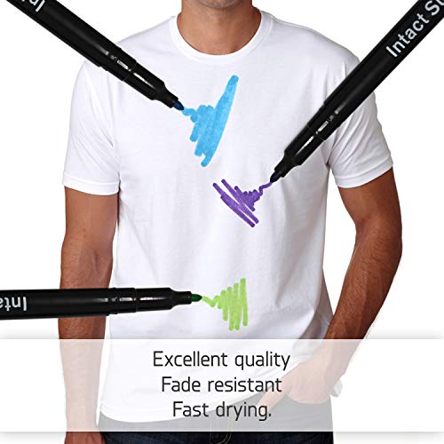 Fabric Marker Permanent Multiple Colors Fade Resistant Pack of