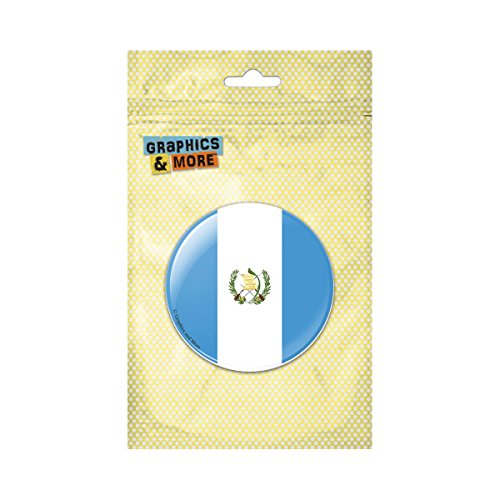 Guatemala National Country Flag Pinback Button Pin Badge - 1 Inch Diameter