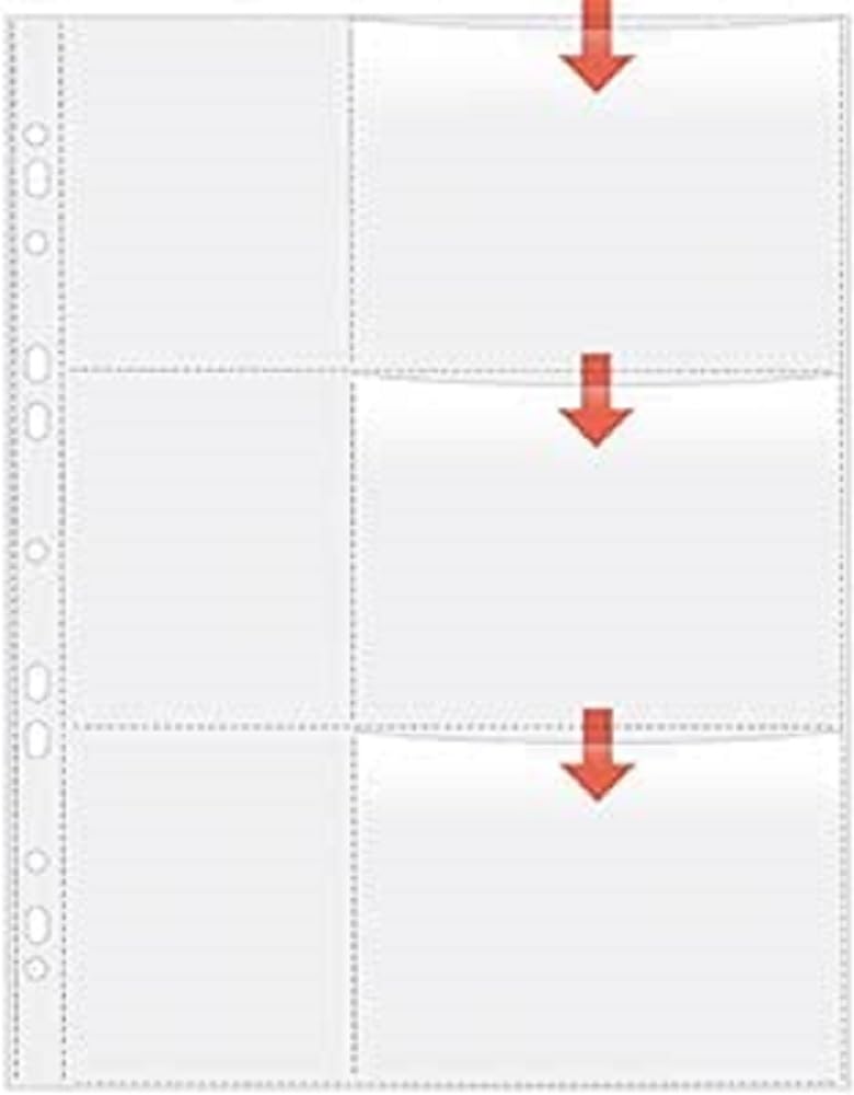 VELOFLEX 5347200 Photo Sleeves DIN A4, Photo Pockets, Collector's Sleeves, for Photo Size 9 x 13 cm Landscape, Pack of 5