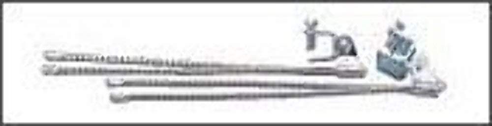 Photo 1 of Superior 26-6331 Duplex Twin Curb Feeler, Chrome, 10.5" Long