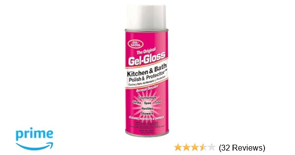 Gel gloss kitchen and bath