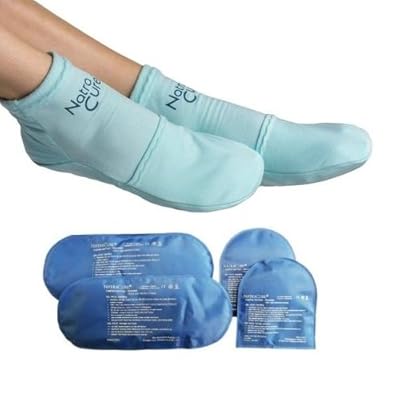 Pedifix NatraCure Cold Therapy Socks w/Gel Packs - Women's - Size S