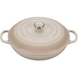 Le Creuset Enameled Cast Iron Signature Braiser, 5 qt. , Meringue