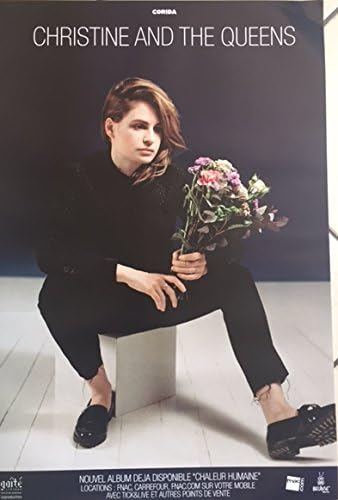 Amazon De Christine And The Queens Menschliche Warme Konzert 80 X 120 Cm Zeigt Poster