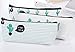 Freedi Canvas Pencil Case Pouch Zipper Closure Cosmetic Makeup Bag Cute Pen Stationery Holder