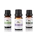 MIU COLOR Aromatherapy Top 3 Essential oils, 100% Pure & Therapeutic Grade - Basic Sampler Gift Set & Great Used in Aroma Diffuser -3/10ml (Lavender, Tea Tree, Peppermint) by