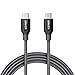 Anker Powerline+ USB C to USB C Cable (6 ft), Power Delivery PD Charging for Apple MacBook, Huawei Matebook, iPad Pro 2018, Chromebook, Pixel, Switch, and More Type-C Devices/Laptops primary