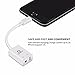 iPhone Lightning Adapter and Splitter,QARFEE 2in1 Adapter For Charger+3.5 mm Headphone Jack Music Listen For iPhone 7/8/X/7 plus/SE iPad Pro/Air/Mini For iOS 10/11