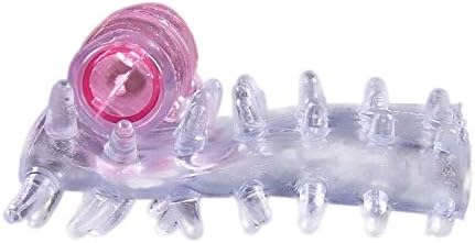 Men's Power Toy Strong Vibration Delay Ring Silicone Massage Ring