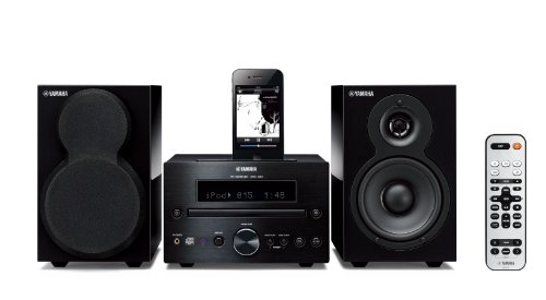 Yamaha MCR-332BL Micro Component System (Black)