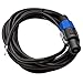 Seismic Audio SPRW15Pair 15-Feet Raw Wire to Speakon Speaker Cable, 16 Guage, PA/DJ/Home Audio
