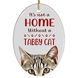 Mackerel Tabby Cat Christmas Ornament 2024 - Its
