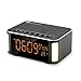 Bluetooth Speaker, Houzetek Portable Wireless Speaker Multimedia Touch HiFi V4.2 Bluetooth Speaker Technology with Temperature, Calendar, Alarm Clock for Outdoor/Indoor