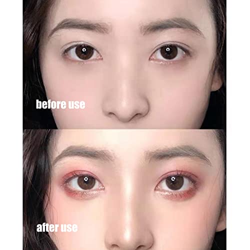 Diamond Highlighter Glitter Diamond White Shimmer Fluorescent Face Highlighter Make-up-Palette für Gesicht und Körper für ein einfaches Bühnen- und alltägliches langanhaltendes Make-up (diamantweiß)