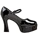 Funtasma by Pleaser Women's Platform Mary Jane,Black Patent,8 M