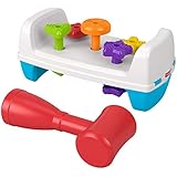 Fisher-Price Tap & Turn Bench, Double-Sided Infant & Toddler Toy