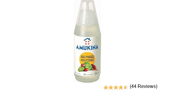 Amukina 1556394 Frutas y verduras líquida - 500 ml: Amazon.es: Belleza