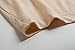 HIMONE Women Handkerchief Hem Long Sleeve Long Tunic Top Solid Beige Large