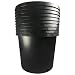 Calipots 10-Pack 15 Gallon Premium Black Plastic Nursery Plant Container Garden Planter Pots (15 Gallon)