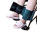 Fushida Wheelchair Leg Straps, Restraint Footrest for Wheelchair, Medical Foot Support Belt - High Quality Cloth Legs Belt for Disabled Elderly(Green, FYH141)