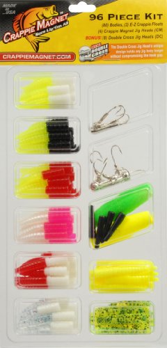 Trout Crappie Magnet Kit (96-Piece), Outdoor Stuffs