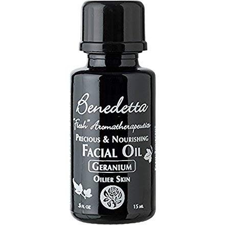 Benedetta Precious & Nourishing Facial Oil - Geranium for Oily Skin - 0.5 oz (15ml)