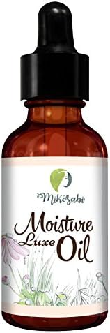 Moisture Luxe Oil with Jojoba Oil, Argan Oil &amp; Rosehip Seed Oil | Ageless Face Oil Serum for All Skin Types | Nourishing, Deeply Hydrating 100% Natural Beauty Oil