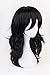 Ani·Lnc Cosplay Party Wigs Anime Long Black Cosplay Wig with free Cap