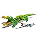 Bfun Woodcraft 3D Puzzle Assemble and Paint DIY Toy Kit, Crocodile
