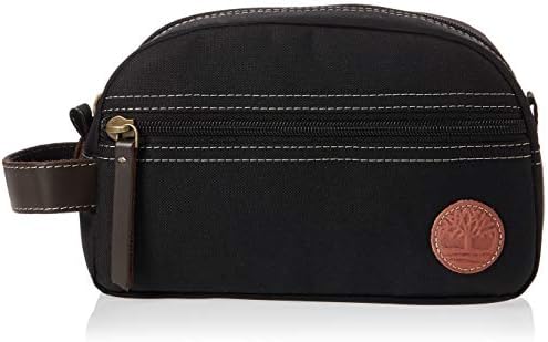 Timberland Men's Travel Kit Toiletry Bag Organizer, black, One Size 1 Timberland Men's Travel Kit Toiletry Bag Organizer, black, One Size
