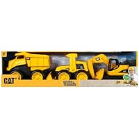 Toy State Caterpillar Tough Tracks, 3 Piece Set