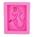 Longzang Mermaid Mould S282 Craft Art Silicone Soap Mold Craft Molds DIY Handmade soap molds