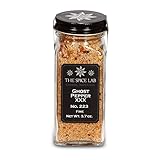 The Spice Lab Premium Gourmet Ghost Pepper Sea Salt - Spicy Super Super Hot! - French Jar - XXX 4X Hotter - We Dare You!