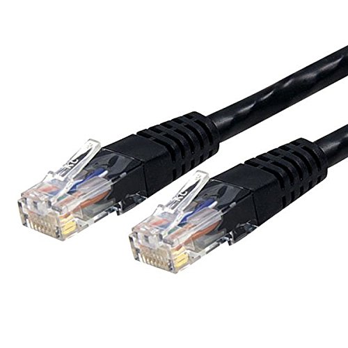 StarTech.com 2ft CAT 6 RJ45 UTP Network Patch Cable (C6PATCH2BK)