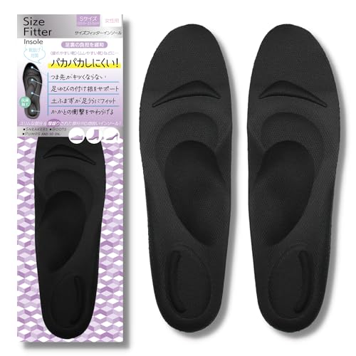 [コロンブス] サイズフィッター厚盛り 女性用 66340504 ブラック M